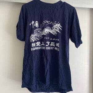 vintage Great Wall graphic tee